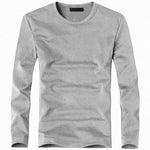 2020 Elastic Mens T-Shirt V-Neck Long Sleeve