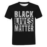 Black Lives Matter T Shirts Fashion Men