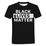 Black Lives Matter T Shirts Fashion Men