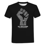 Black Lives Matter T Shirts Fashion Men