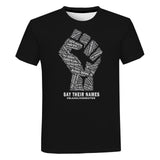 Black Lives Matter T Shirts Fashion Men