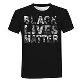 Black Lives Matter T Shirts Fashion Men