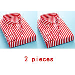 Long Sleeve Formal Men's Striped Dress Shirts