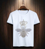 Summer pure cotton ice silk bee crown